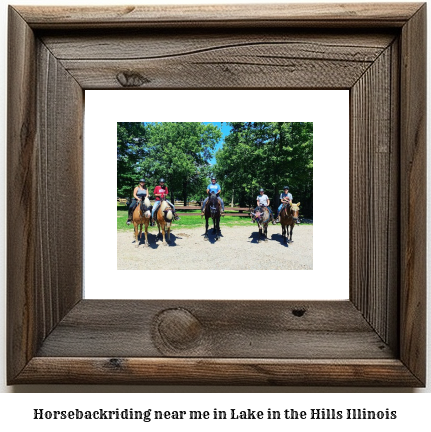 horseback riding near me in Lake in the Hills, Illinois